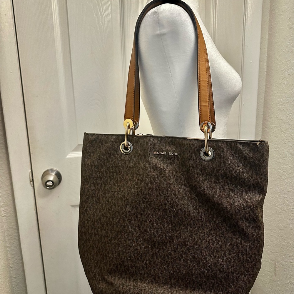 Michael Kors Brown Tote Bag